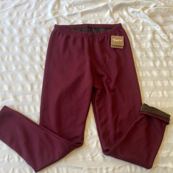 just cozy Pants - fleece lined leggings